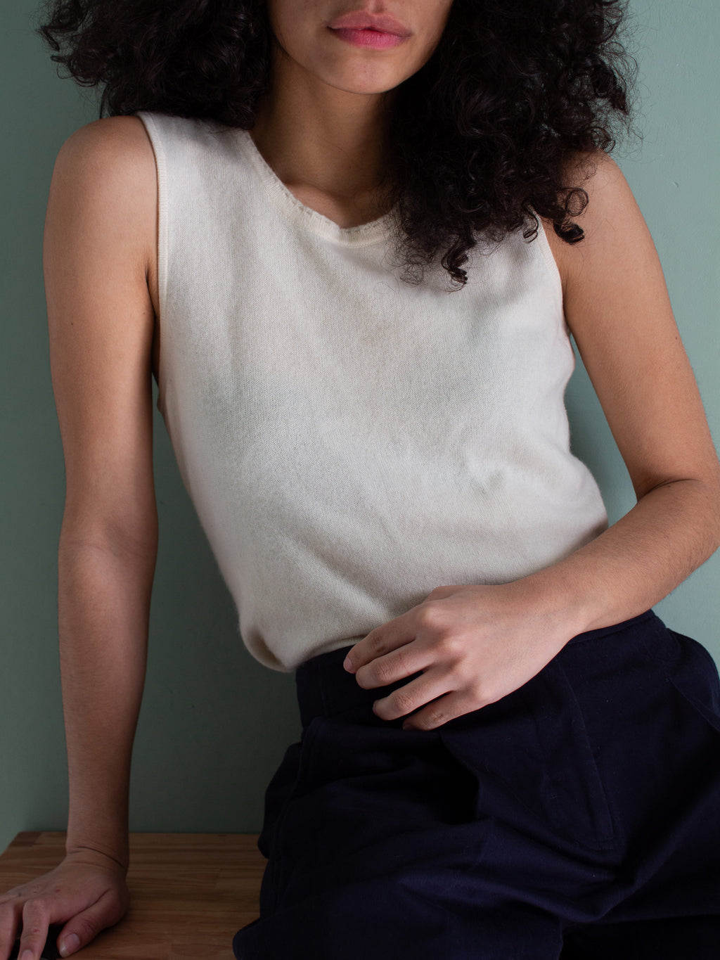 Top in puro cashmere