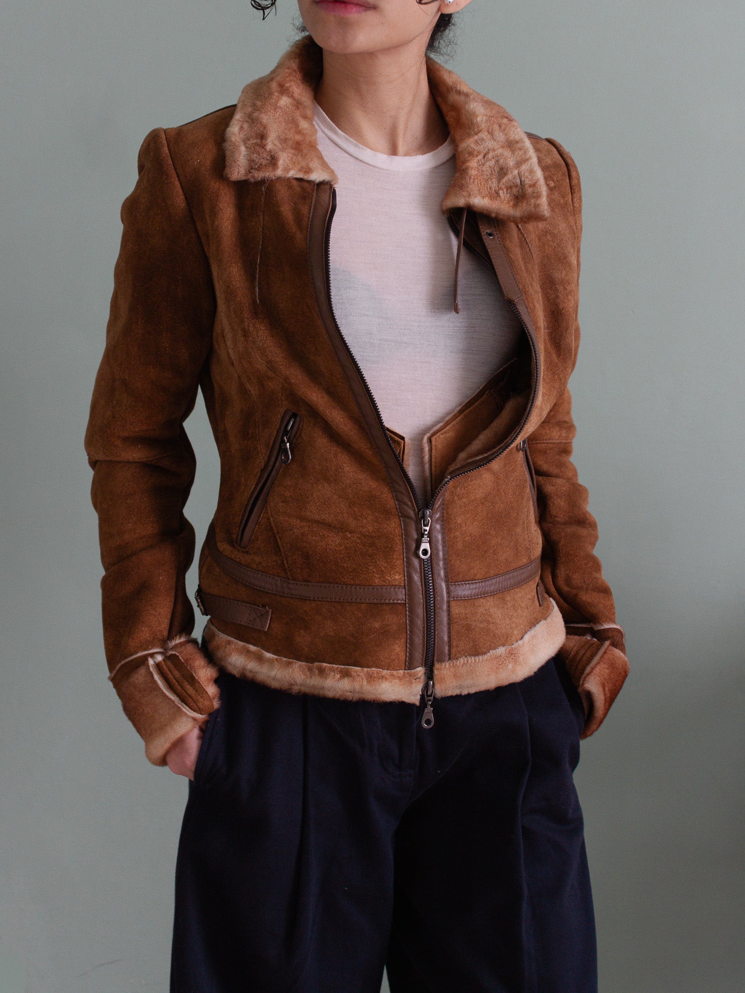 Giacca shearling