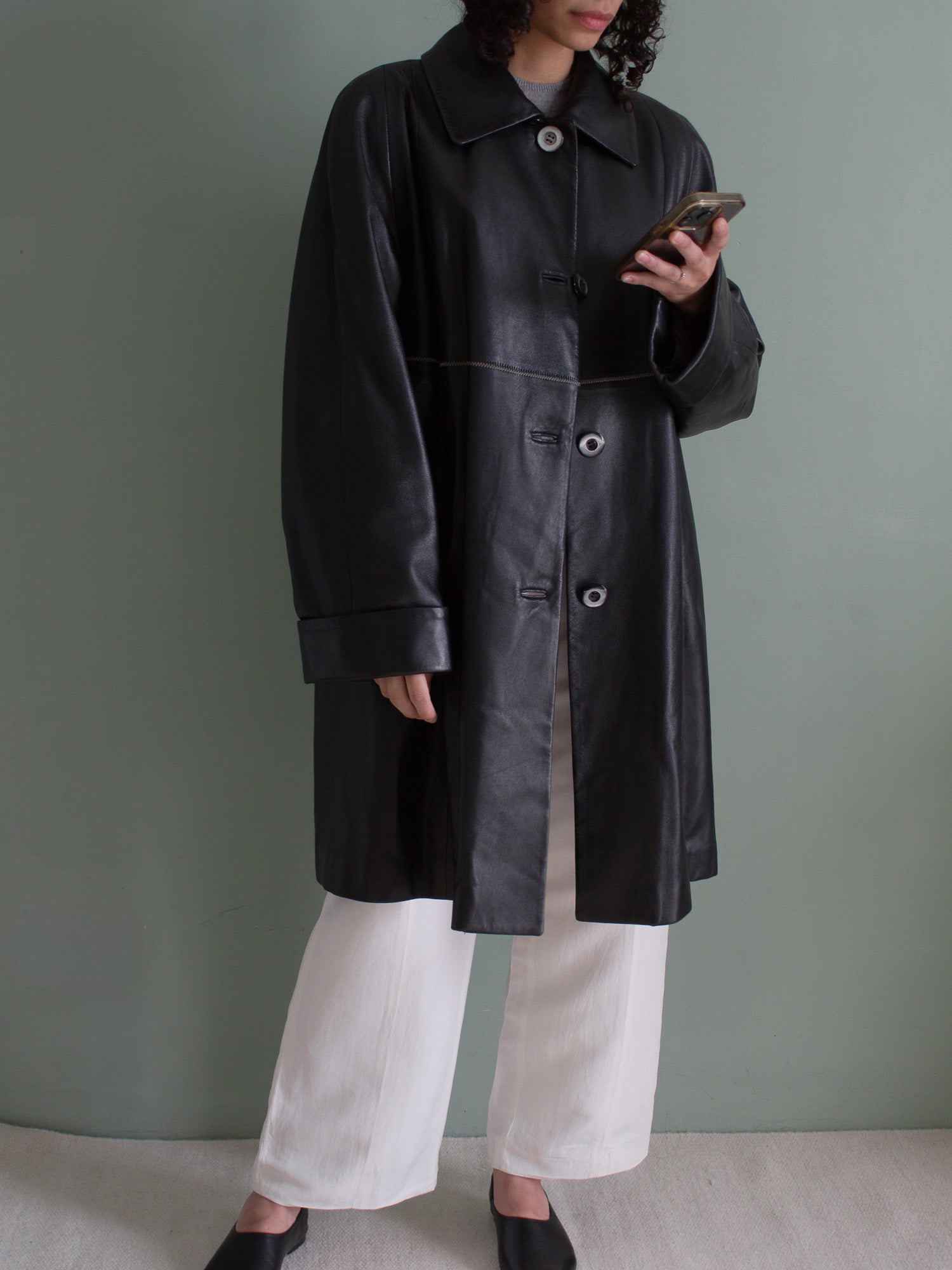 Giacca in vera pelle