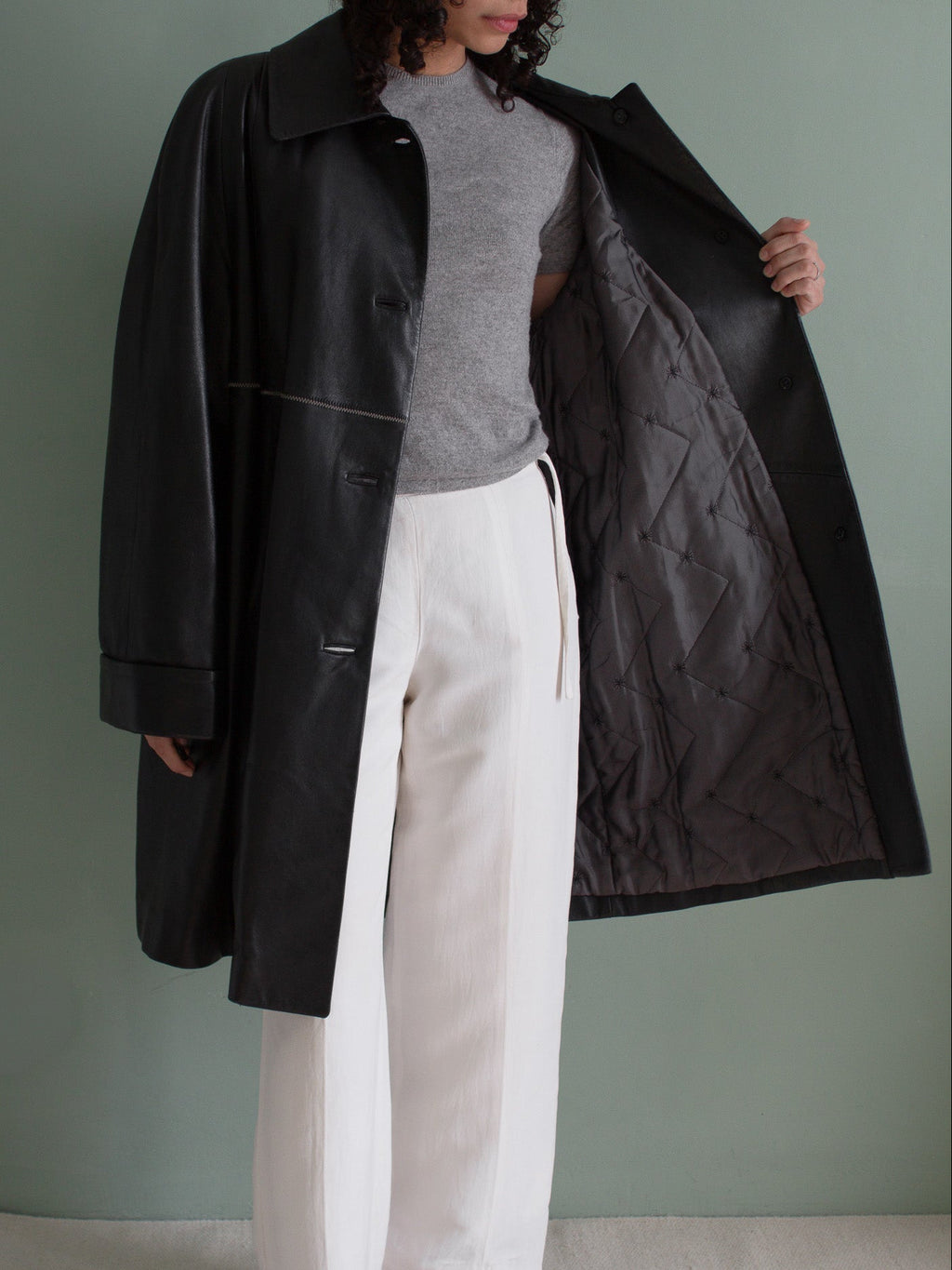 Giacca in vera pelle